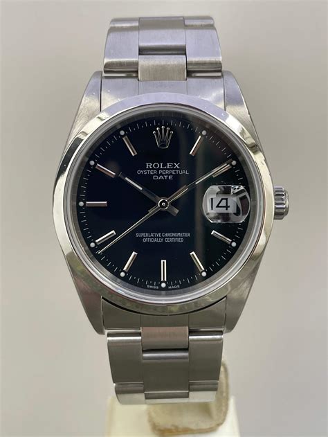 rolex oyster perpetual date cassa orologio|rolex oyster steel date watch.